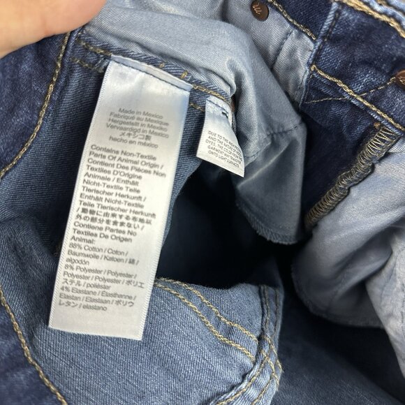 Madewell 10" High Rise Skinny Womens SIze 27T (27X29.5") Blue Denim Jeans - Picture 13 of 14